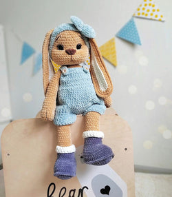 The Fluffy Bunny - Crochet Pattern