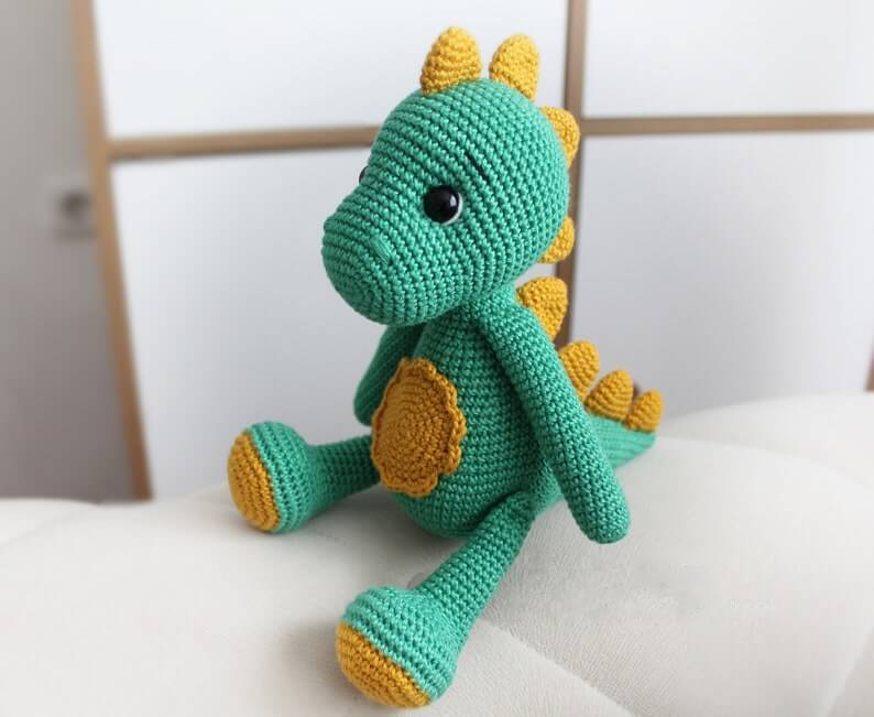 Baby Dino - Crochet Pattern